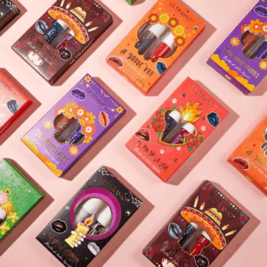 Caja 12 Duos Lip Gloss Ultramâ™¡ ediciÃ³n DÃ­a de muertos de regalo 1 docena de Torres de Ojuelas Ultramâ™¡