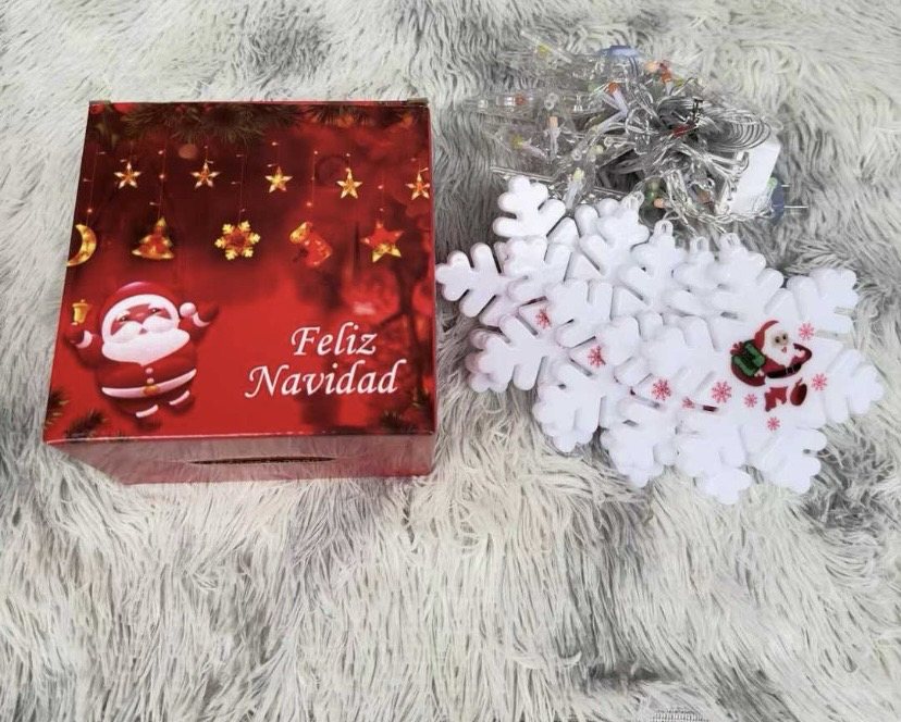 Guirnalda Luz led Copo  de Nieve â„ï¸ modele L1