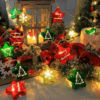 Serie Led Estrellas figuras Navidad 2 metros
