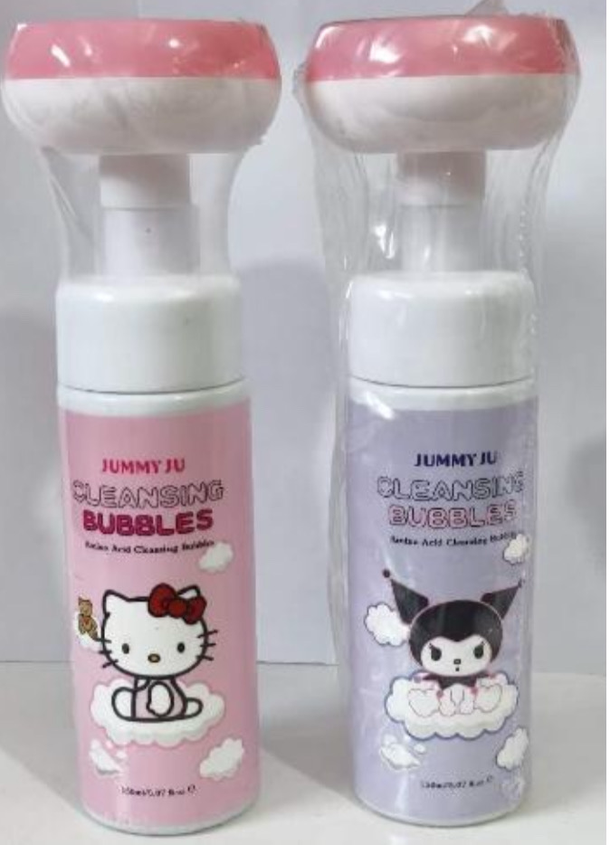 Espuma de limpieza facial Stitch y Sanrio  1 pieza