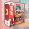 Maleta estuche de juguete 3 en 1 Fast Food
