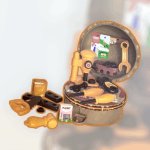 Estuche de hamburguesa 3 en 1 con accesorios de tools herramientas