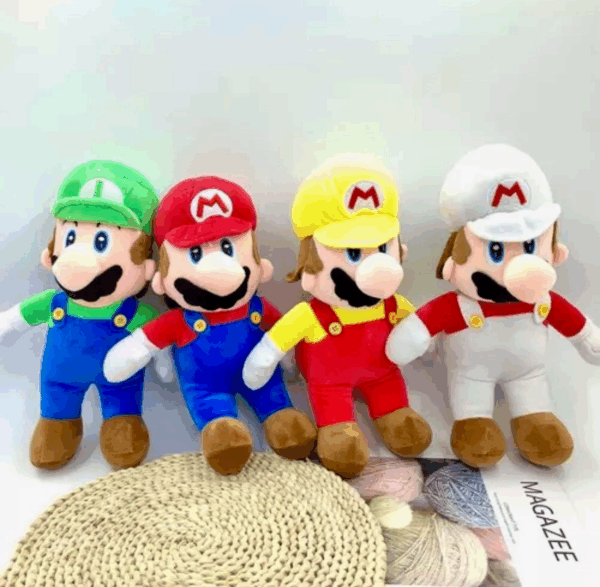 Peluches SÃºper Mario Bross 25cm 1 pieza