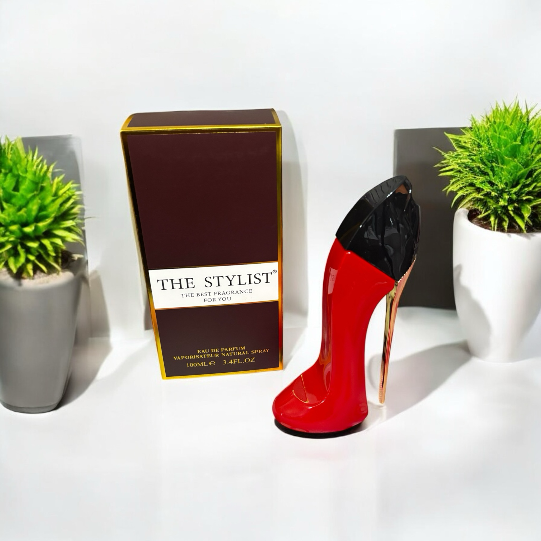 Perfume Zapatilla Grande Rojo