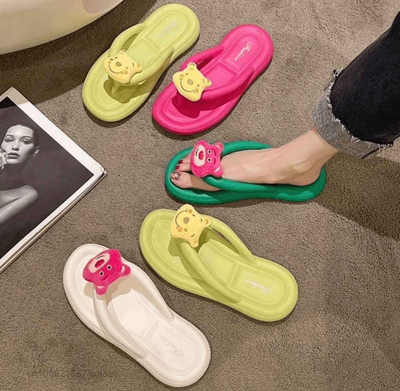 Sandalias Winnie Pooh & Personajes