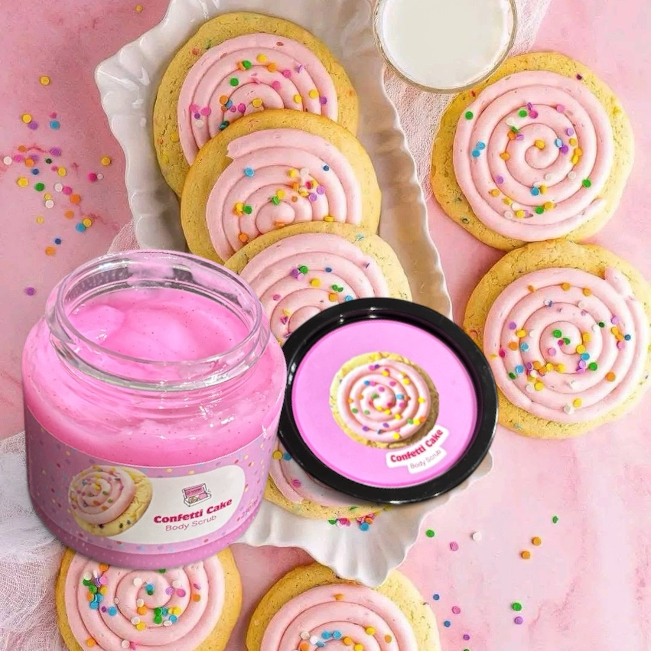 Exfoliante corporal Confetti cake