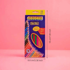 Paquete 12 docenas de colores de madera