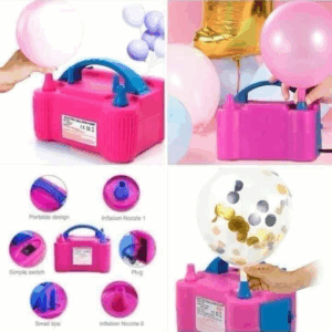 MÃ¡quina chica para inflar Globos 1 pieza
