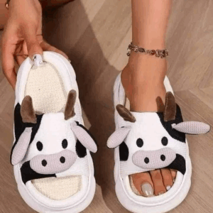 Pantuflas de vaca 1 par se envÃ­a tallas y colores surtidos al azahar