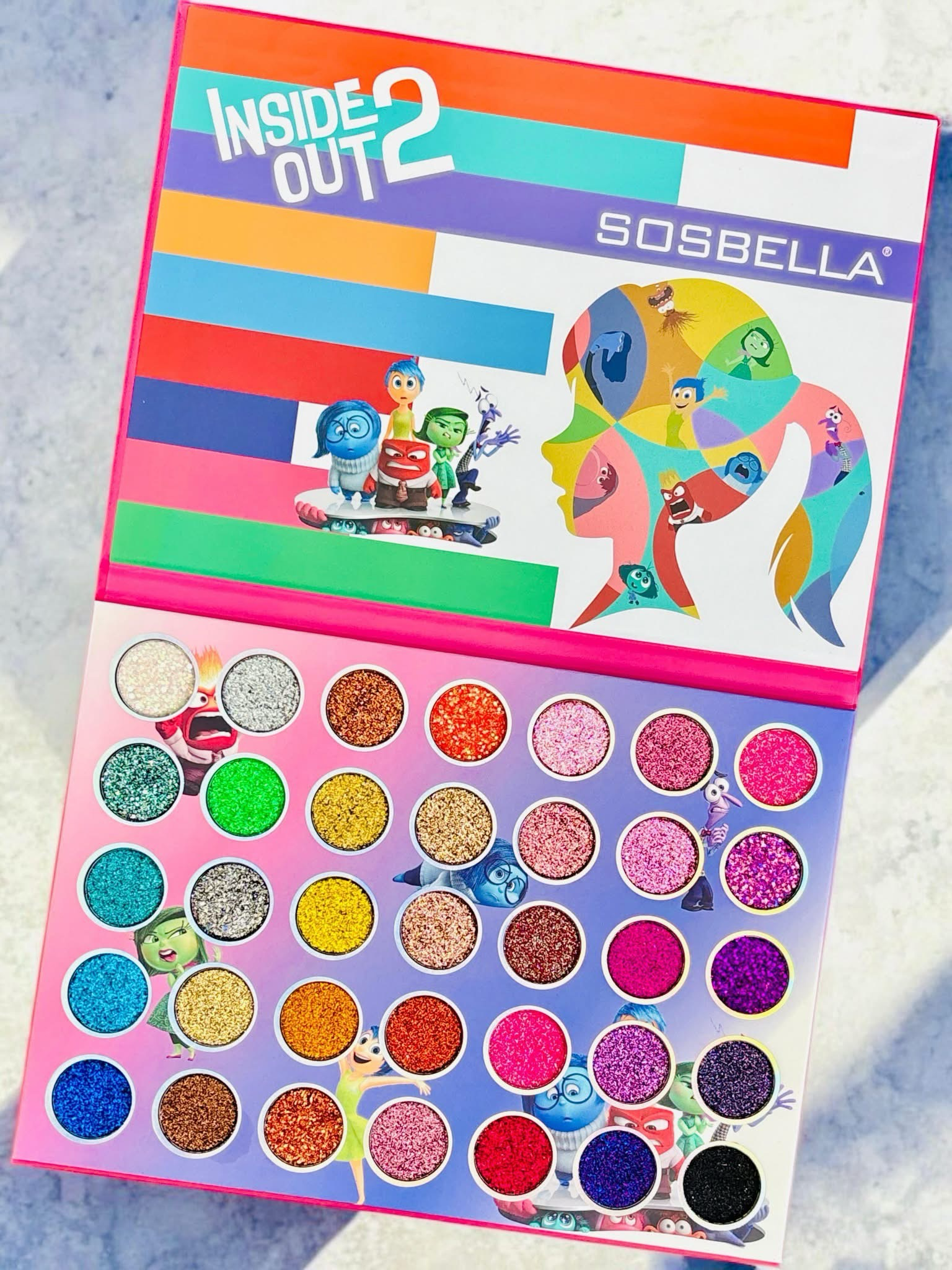 Sombra Glitter intensamente 1 pieza
