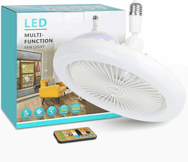 Foco Led Ventilador 3 colores de luz