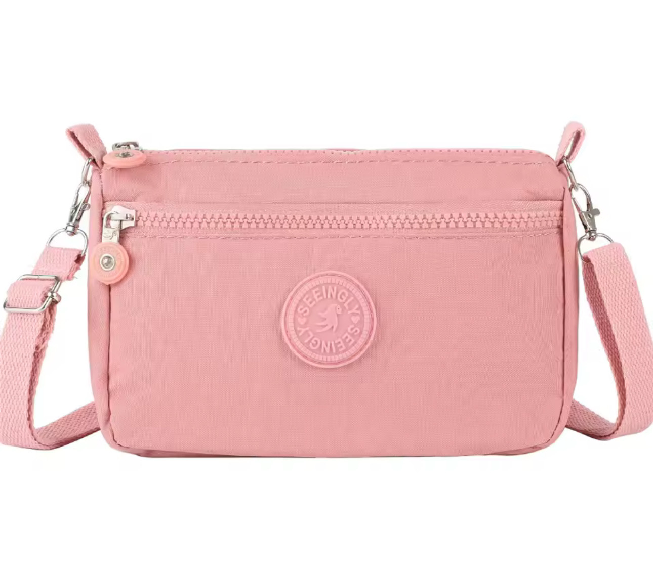 Bolsa Kipling 1 pieza se envÃ­a color al azahar