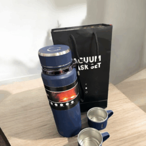 Termo Acero & Tazas capacidad 1 litro TamaÃ±o Grande