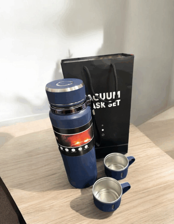 Termo Acero & Tazas capacidad 1 litro TamaÃ±o Grande